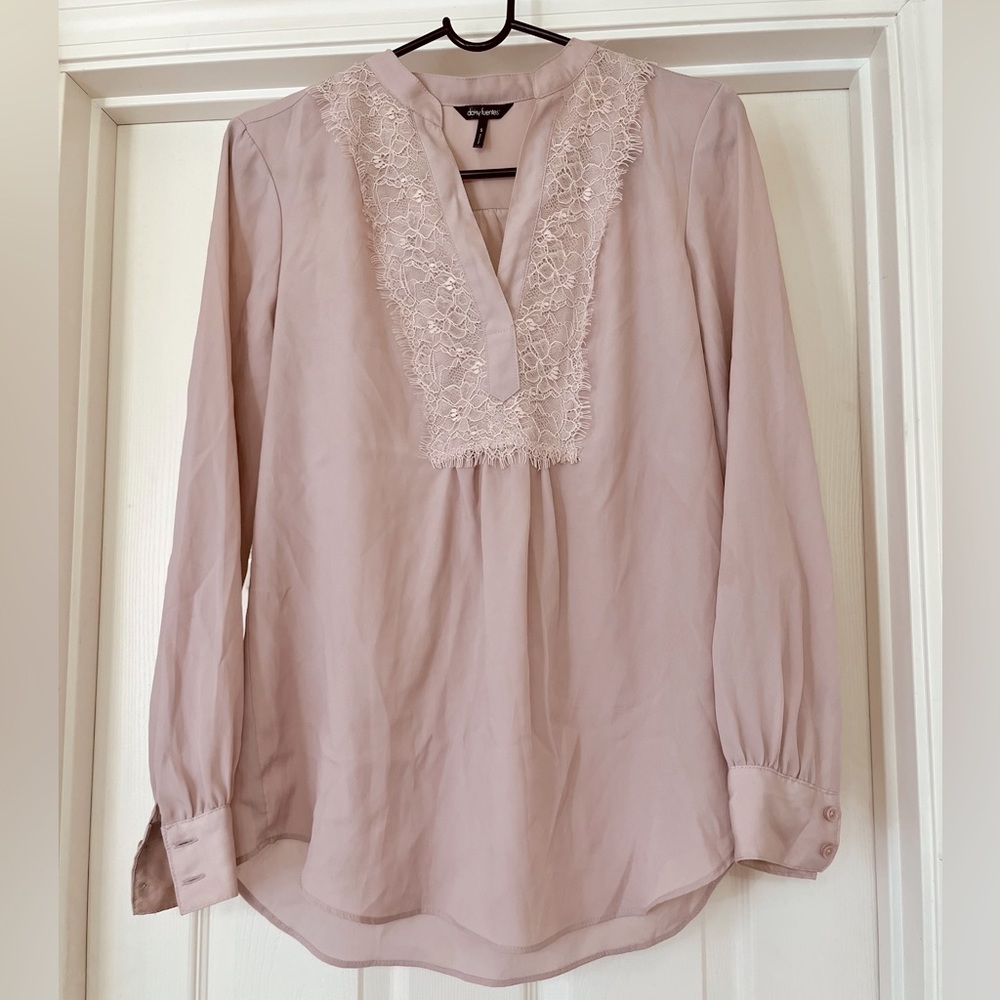 Daisy Fuentes Lavender Blouse